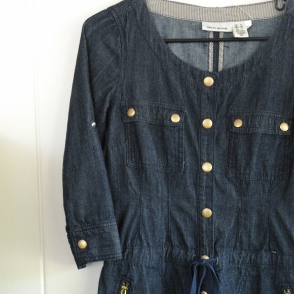 DKNY Denim Dress - Picture 4 of 7